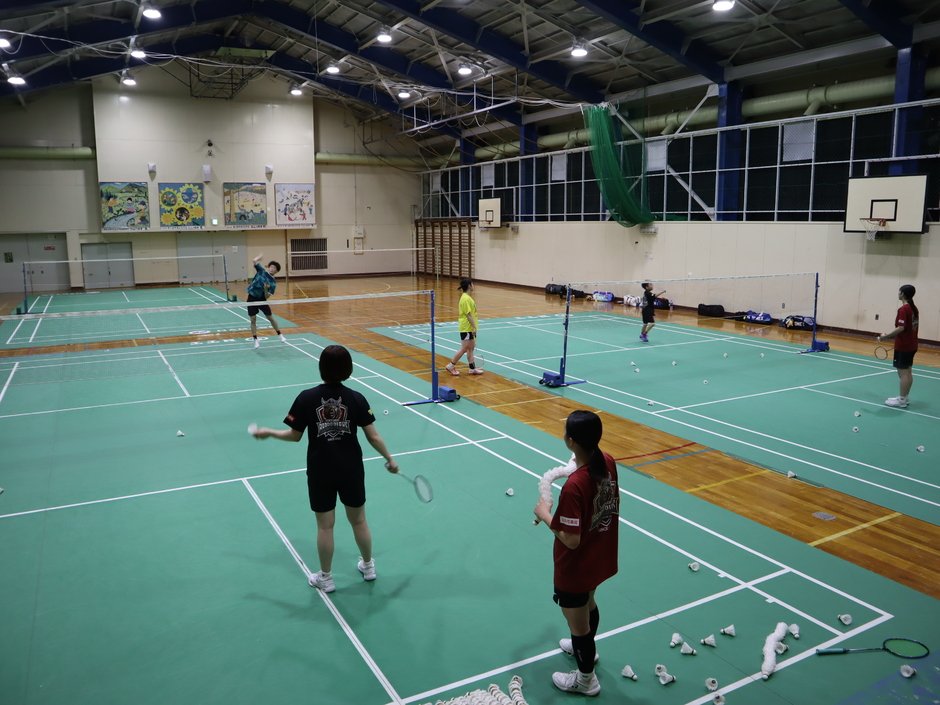 北海道BARBARIANS  R.S.C． バドミントンセクションの練習におじゃましてきました！