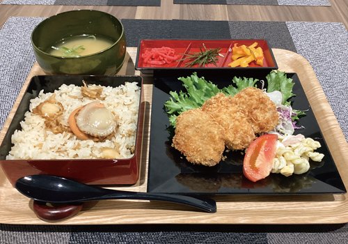 道産米と、利尻昆布の味わい深い出汁 時間が経っても食感がもちもち