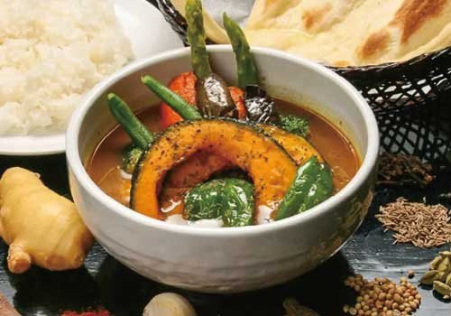 オーガニックスパイス&道産食材こだわりのスープカレー