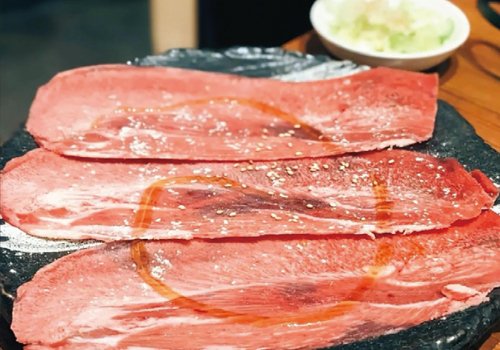 平日ディナーはいつでも牛サガリが半額の540円！