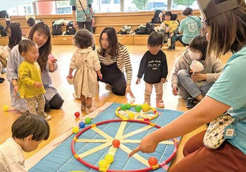 1歳から遊べる幼稚園体験5月から開始します！