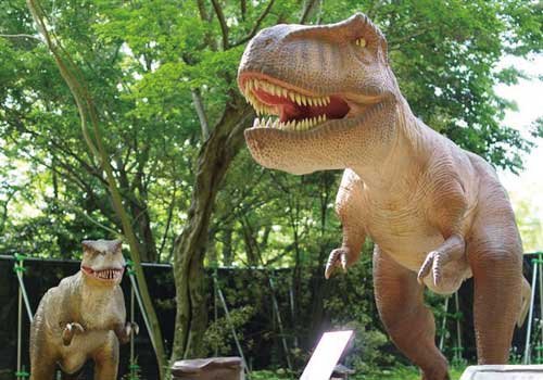 動く！吠える！迫力満点の恐竜たちがさとらんどに上陸
