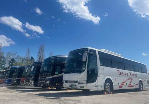 体にやさしいご近所旅から、なかなか行けない遠出旅まで、 春夏秋冬のやさしい旅をお届けするレスクル観光バスツアーのご紹介です