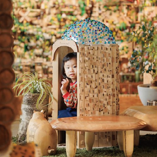 ビー玉と木のおもちゃ アトリエマーブル