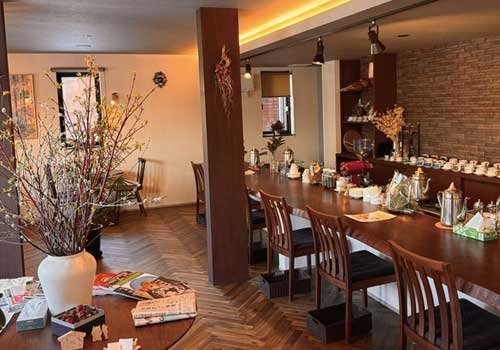 モーニング、ランチも楽しめる白石の隠れ家