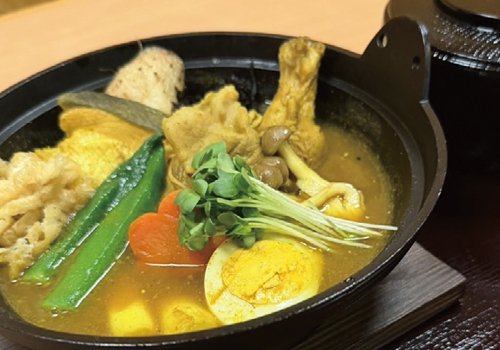 スープカレー注文の方100円引