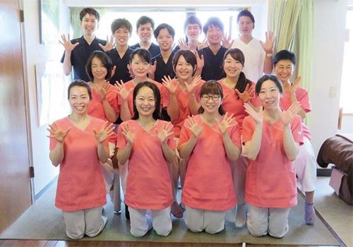 感染症対策徹底で安心して来店を 肩・腰・膝・頭・首をフルリセット