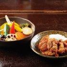 ふりっぱー限定メニュー 侍.ザンギと野菜カレー 1,100円
