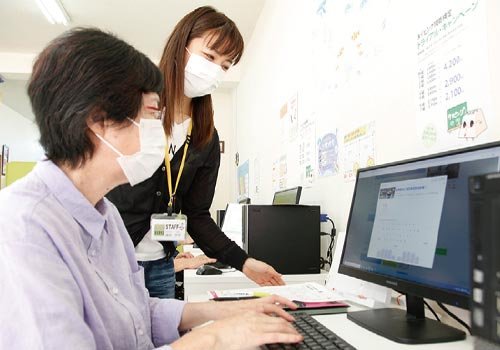 これからの時代にパソコンを！パソコン初心者大歓迎です。