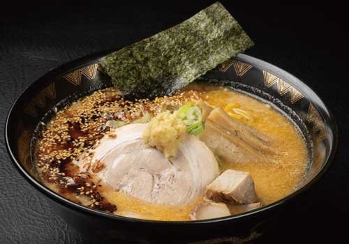 白味噌ベースの焙煎味噌が豚骨スープに溶け合う逸品