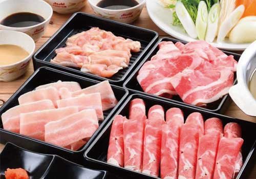 ビールにも ごはんにも相性抜群 ラムしゃぶ＆３種のお肉！