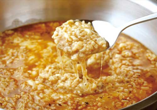 スープカレー出汁で 〆まで堪能しよう！