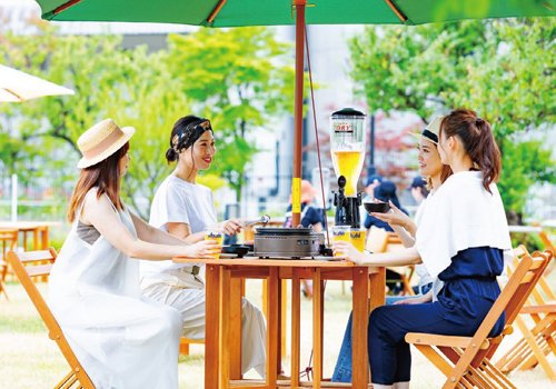 「アサヒビール園 はまなす館」で開放感たっぷりの外飲み！6/24 緑のビアガーデンOPEN