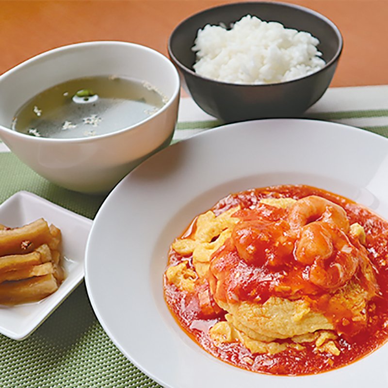 _)  今回はエビと玉子のチリソース🍤そして点心5種🥟大葉、... [広東厨房 結杏【facebook】]