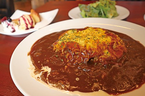おしゃれ洋食＆手作りスイーツ充実！東区の穴場カフェレストラン