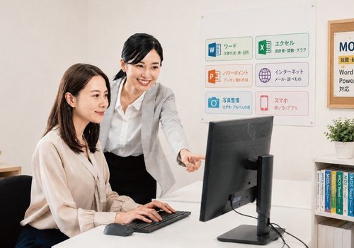 効率よくパソコンスキルをアップしませんか？