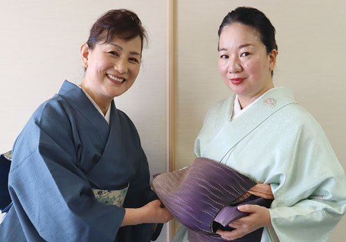 前結びで覚える着付け教室 自分で着られるようになります