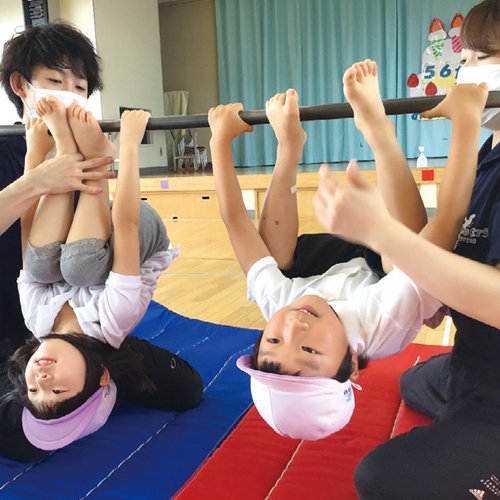 子どもたちの「やってみたい」チャレンジする気持ち、「仲間づくり」互いを認め信頼する気持ちを育てます