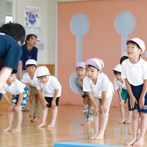 子どもたちの「やってみたい」チャレンジする気持ち、「仲間づくり」互いを認め信頼する気持ちを育てます