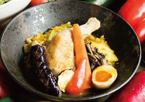 桑園にある野菜にこだわったスープカレー屋