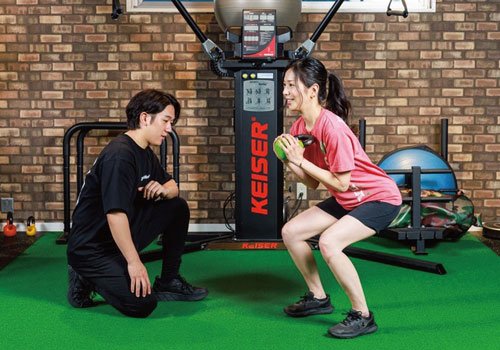 医療系国家資格を持つトレーナー監修の大型ジム