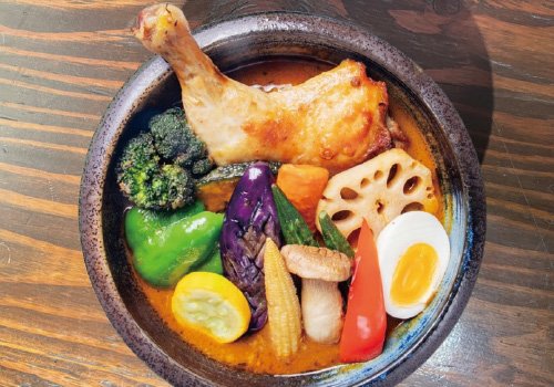 からだが喜ぶ素材がたっぷり溶け込んだスープカレー！