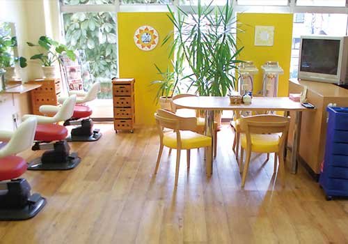 自慢のマイナスイオンミストはツヤツヤの仕上がりに！