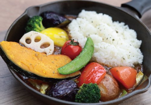 人気No.1の看板商品！野菜を食べるカレー