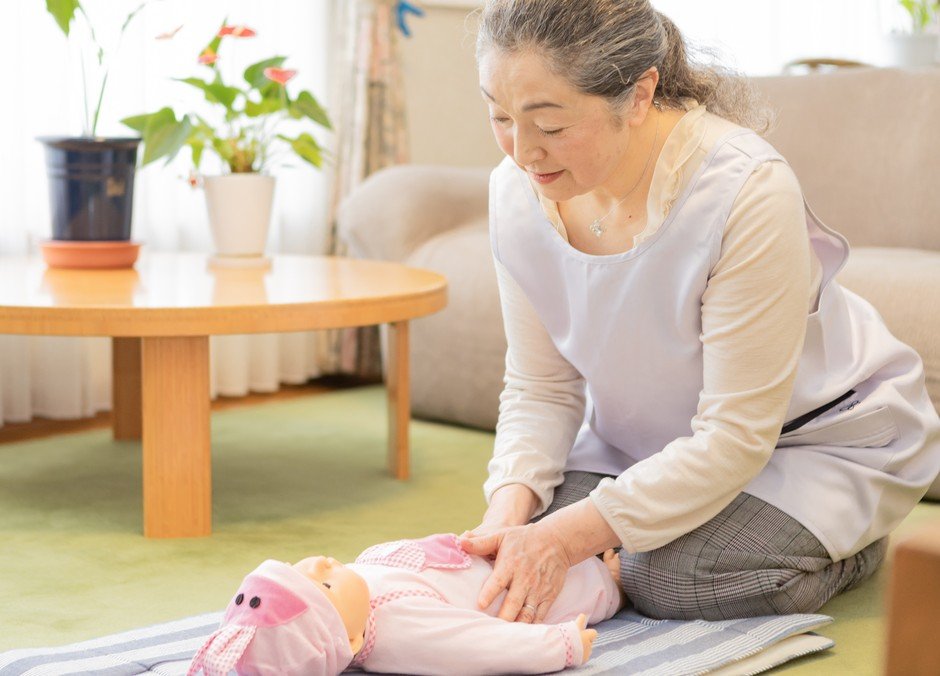 赤ちゃんとふれ愛あそびタッチケア