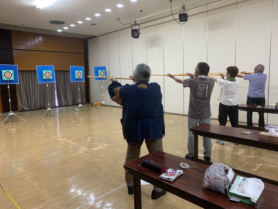 スポーツウエルネス吹矢体験教室