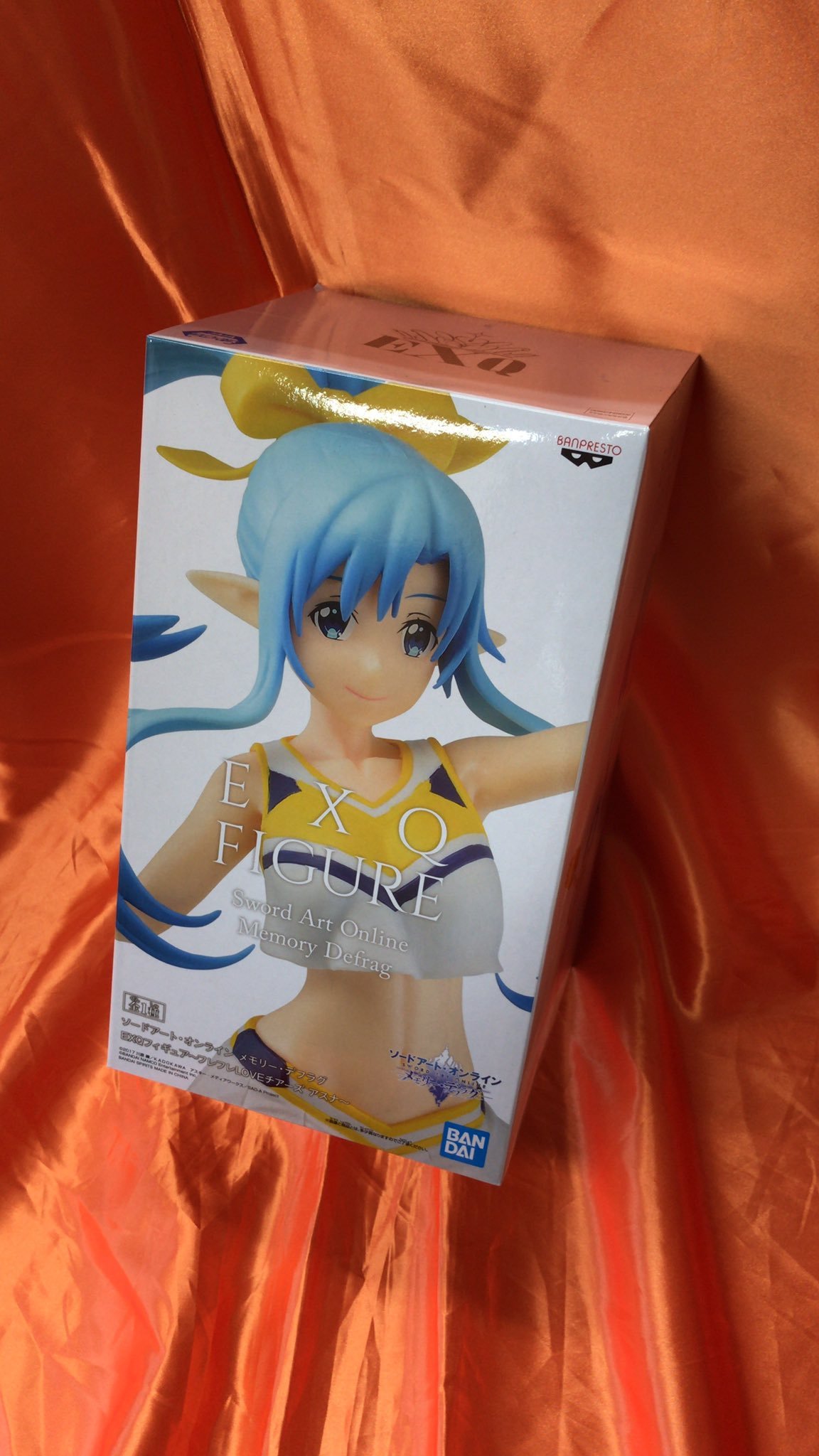 ソードアートオンラインよりアスナのEXQフィギュアが入荷しました。同じフレフレLOVEチアーズのシノンと並べると更にイイ感じになります。持っ... [ワンダーシティ札幌 プラボ札幌西町店【Twitter】]
