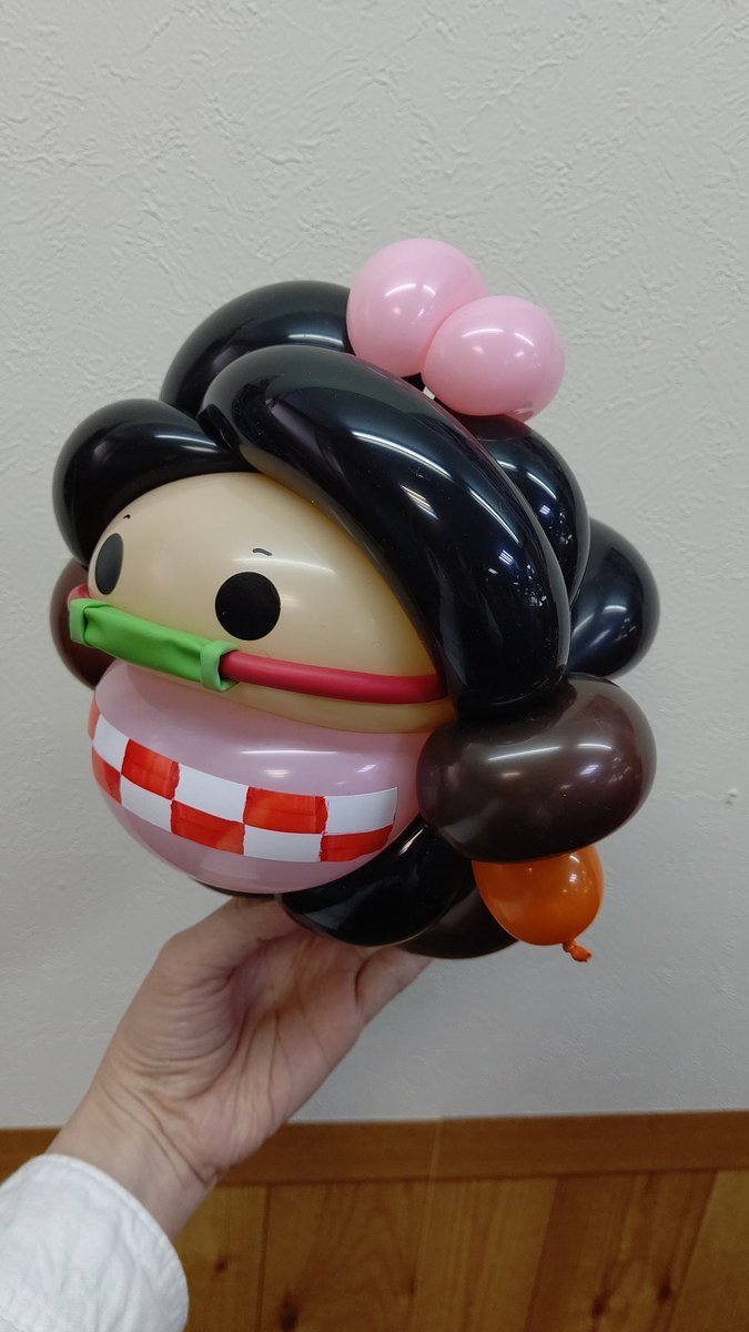 久しぶりにちびころで頑張りました✨#バルーンアート #ちびころバルーン #おもちゃの平野 [おもちゃの平野【Twitter】]