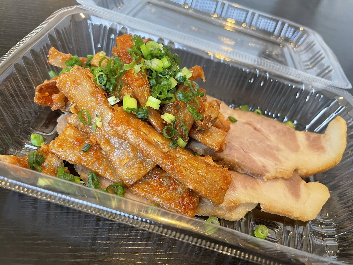 ピリ辛揚げメンマ＋チャーシュー完売しました🙏🙏🙏 [らぁめん銀波露 札幌手稲店【Twitter】]