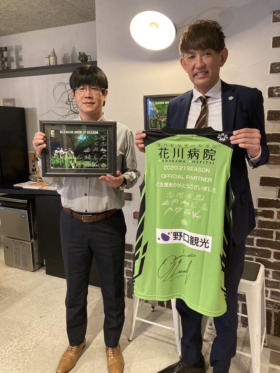 #レバンガ北海道 #折茂武彦 社長がオフィシャルスポンサー #株式会社ジョンソンホームズ 様にシーズン終了のご挨拶をさせて頂きました... [レバンガ北海道【Twitter】]