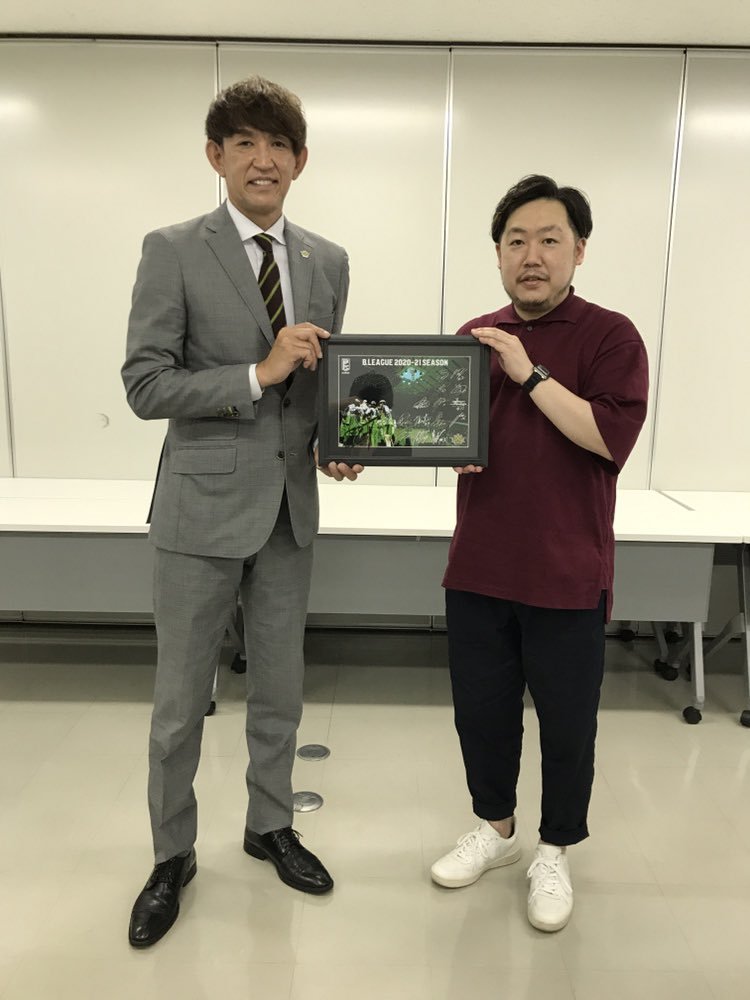 #レバンガ北海道 #折茂武彦 社長がオフィシャルスポンサー #株式会社ポーラ 様に新シーズンに向けてご挨拶をさせていただきました。... [レバンガ北海道【Twitter】]