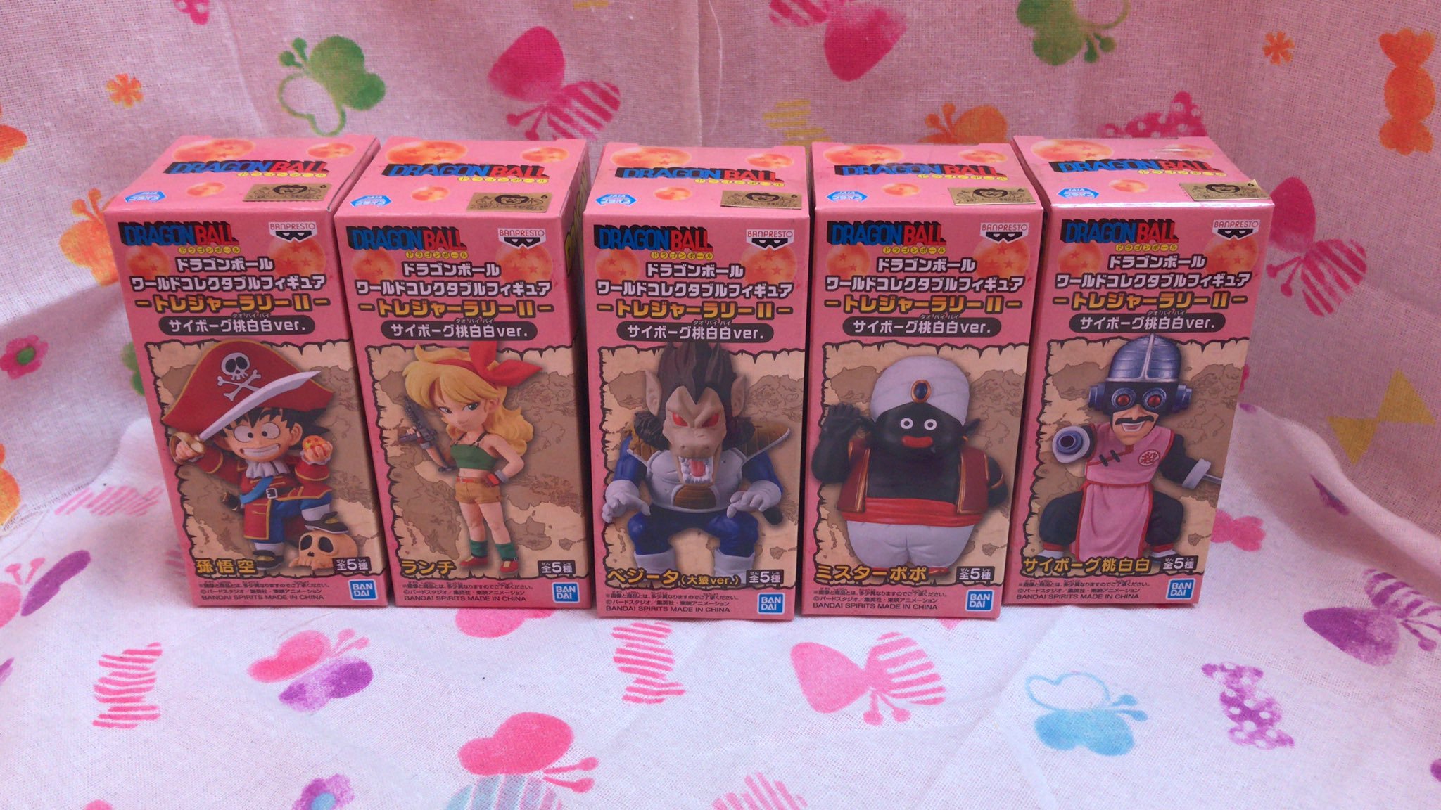 ドラゴンボールよりワールドコレクタブルフィギュア トレジャーラリーⅡ サイボーグ桃白白ver.が入荷しました。当店には桃白白が9個、他が4個... [ワンダーシティ札幌 プラボ札幌西町店【Twitter】]