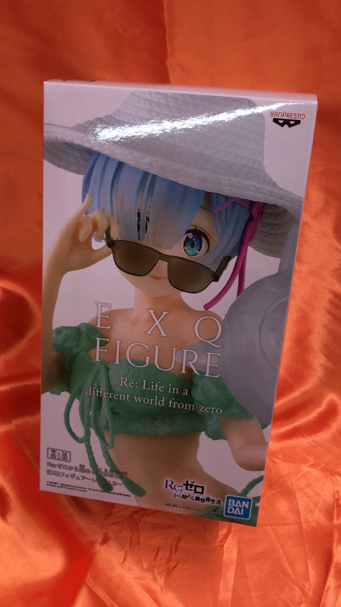 リゼロよりレムのEXQフィギュアが入荷しました。今回のレムは水着のような衣装で登場です。サングラスを下ろしたポーズがかわいいですね  #リゼ... [ワンダーシティ札幌 プラボ札幌西町店【Twitter】]