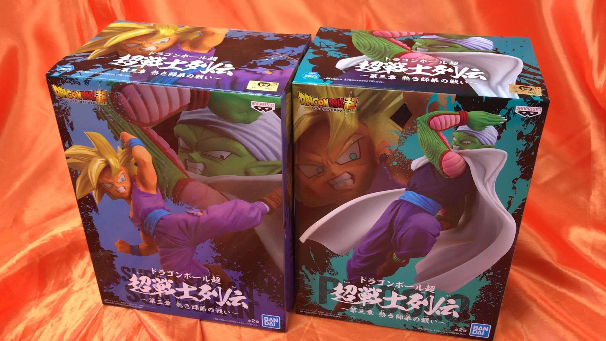 同じくドラゴンボール超より、超戦士列伝 第三章 熱き師弟の戦い が入荷しました。今回は師弟という事で、少年時代の悟飯とピッコロさんの2種類で... [ワンダーシティ札幌 プラボ札幌西町店【Twitter】]