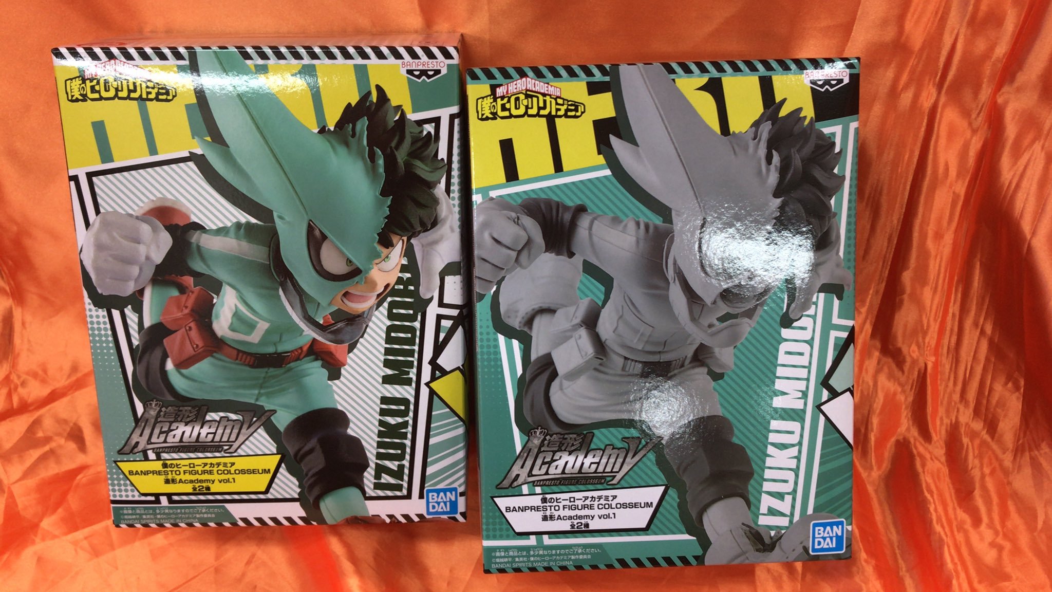 僕のヒーローアカデミア　BANPREST FIGURE COLOSSEUM 造形A cademy vol.1 が入荷しました。コスチュームが... [ワンダーシティ札幌 プラボ札幌西町店【Twitter】]