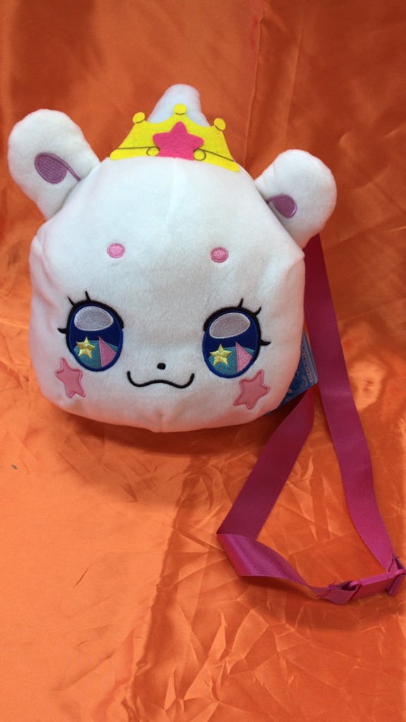 スター☆トゥインクルプリキュア　肩掛けぬいぐるみバッグが入荷しました。フワの顔をした肩掛けバッグですよ。お子様のお出かけに使ってください！　... [ワンダーシティ札幌 プラボ札幌西町店【Twitter】]