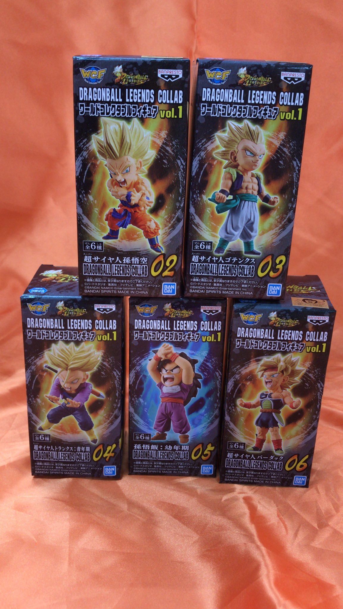 DRAGONBALL LEGENDS COLLAB ワールドコレクタブルフィギュア　vol.1 が入荷しました。ドラゴンボールレジェンズのコ... [ワンダーシティ札幌 プラボ札幌西町店【Twitter】]