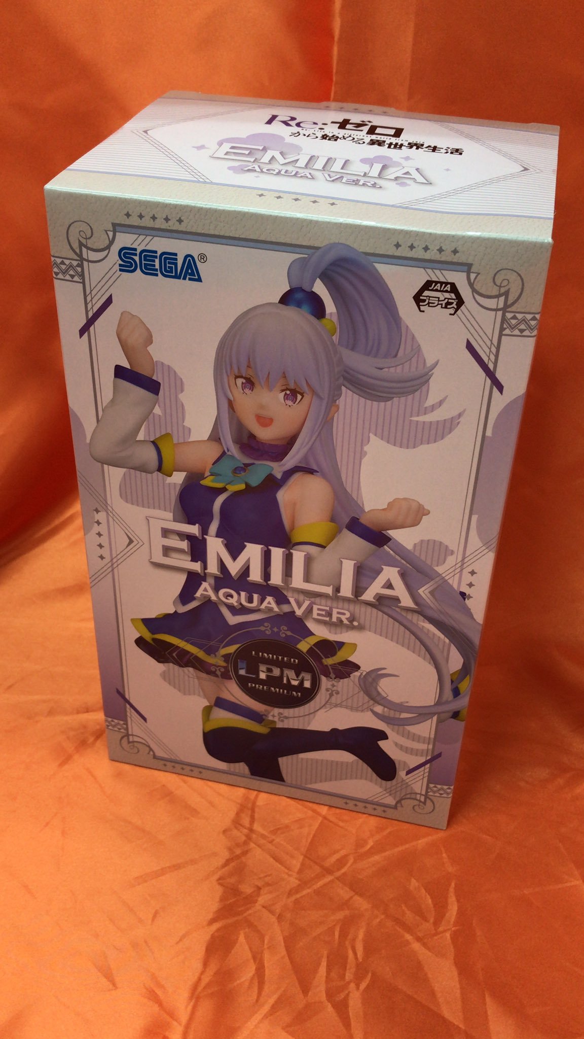 リゼロよりリミテッドプレミアムフィギュア　“エミリア”アクアVer.  が入荷しました。このすばのアクアの衣装を着たエミリアという珍しいフィ... [ワンダーシティ札幌 プラボ札幌西町店【Twitter】]