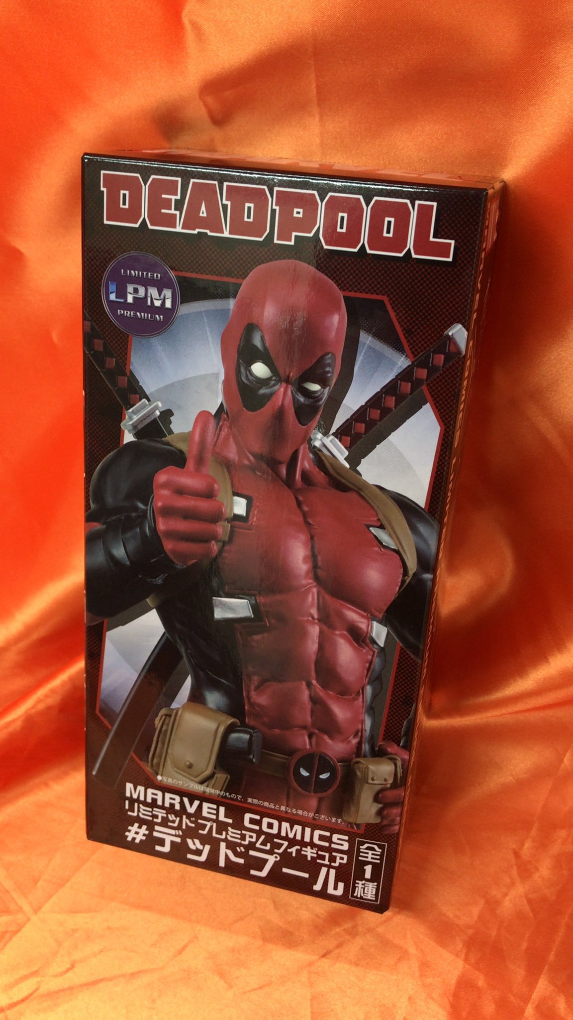 MARVEL COMICS リミテッドプレミアムフィギュア  #デッドプール　が入荷しました。みんな大好きデップーがリアルなフィギュアで登場... [ワンダーシティ札幌 プラボ札幌西町店【Twitter】]