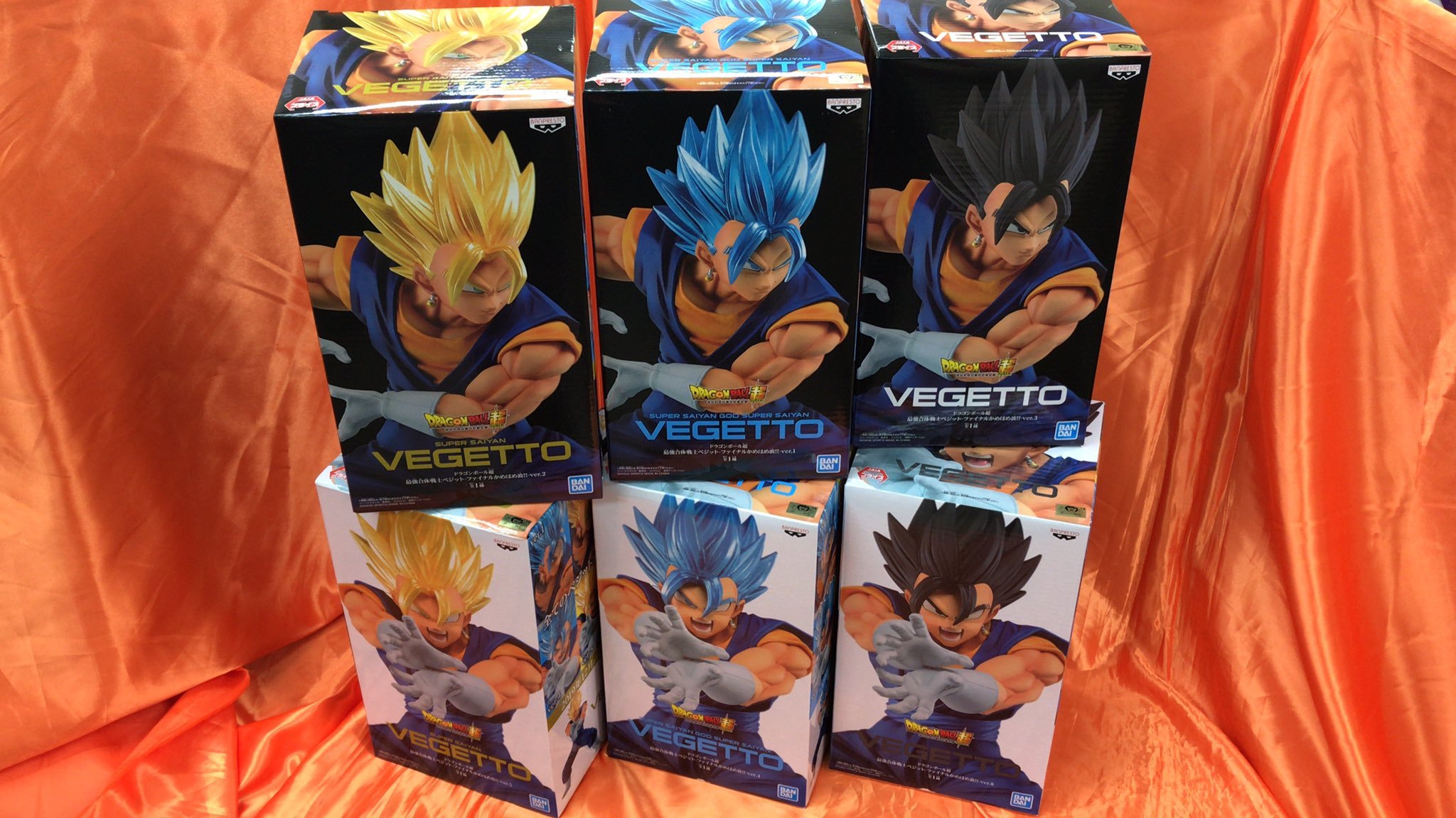 一番注目の景品を忘れておりました！　ドラゴンボール超　最強合体戦士ベジット -ファイナルかめはめ波‼︎- 全6種類が入荷してます！　溜めポー... [ワンダーシティ札幌 プラボ札幌西町店【Twitter】]