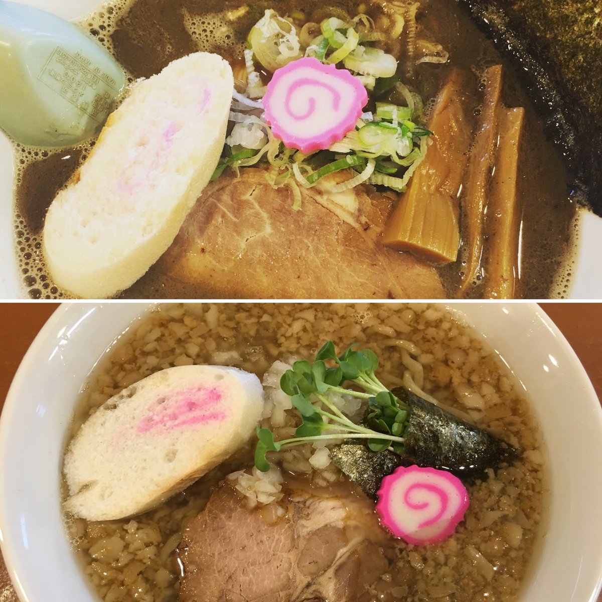 「中華そば」、「背油煮干しそば」が人気急上昇中！！ [中華そば　札幌煮干センター【Twitter】]
