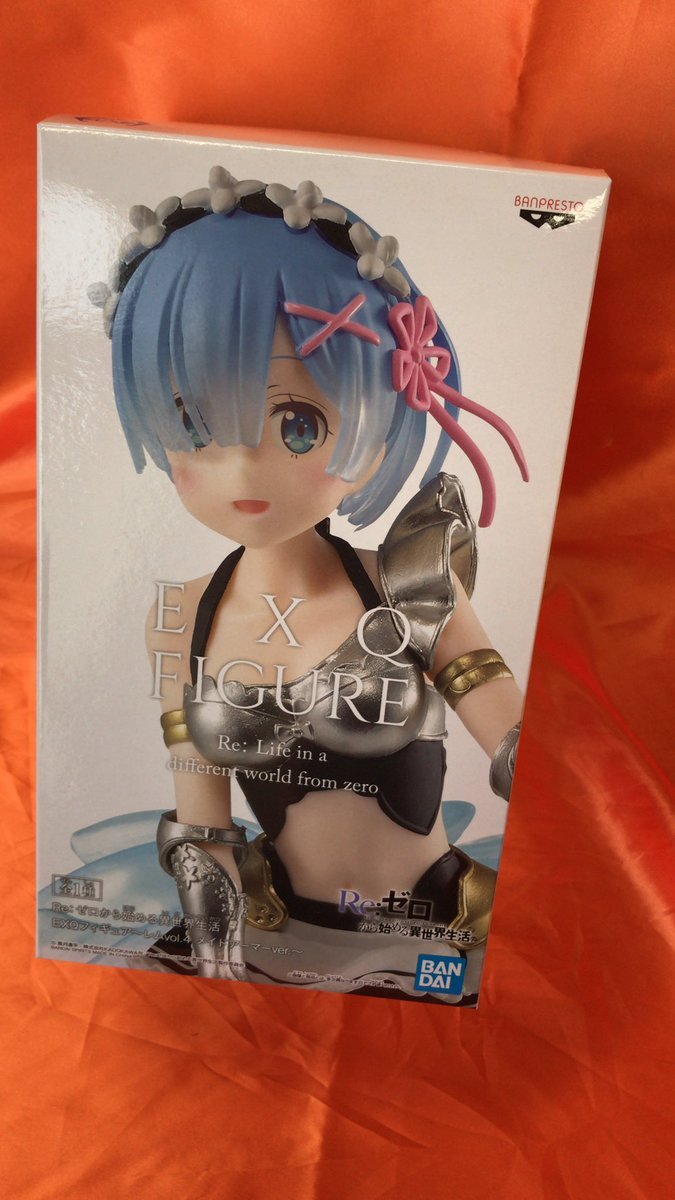 リゼロより、EXQフィギュア　〜レム vol.4 メイドアーマーver.〜　が入荷しました。セクシーなビキニアーマーとメイド服が同時に楽し.... [ワンダーシティ札幌 プラボ札幌西町店【Twitter】]