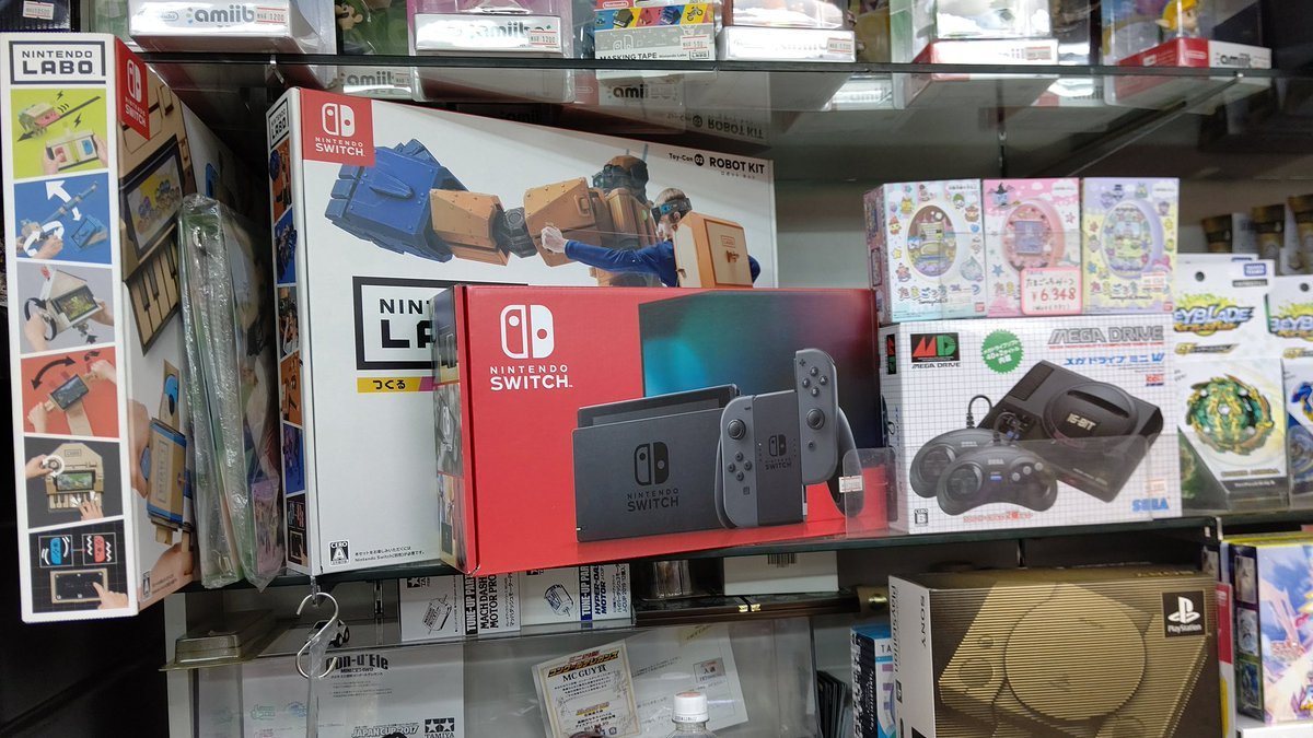 おもちゃの平野、ニンテンドースイッチ本体少し入荷しました！よろしくお願いします！ [おもちゃの平野【Twitter】]