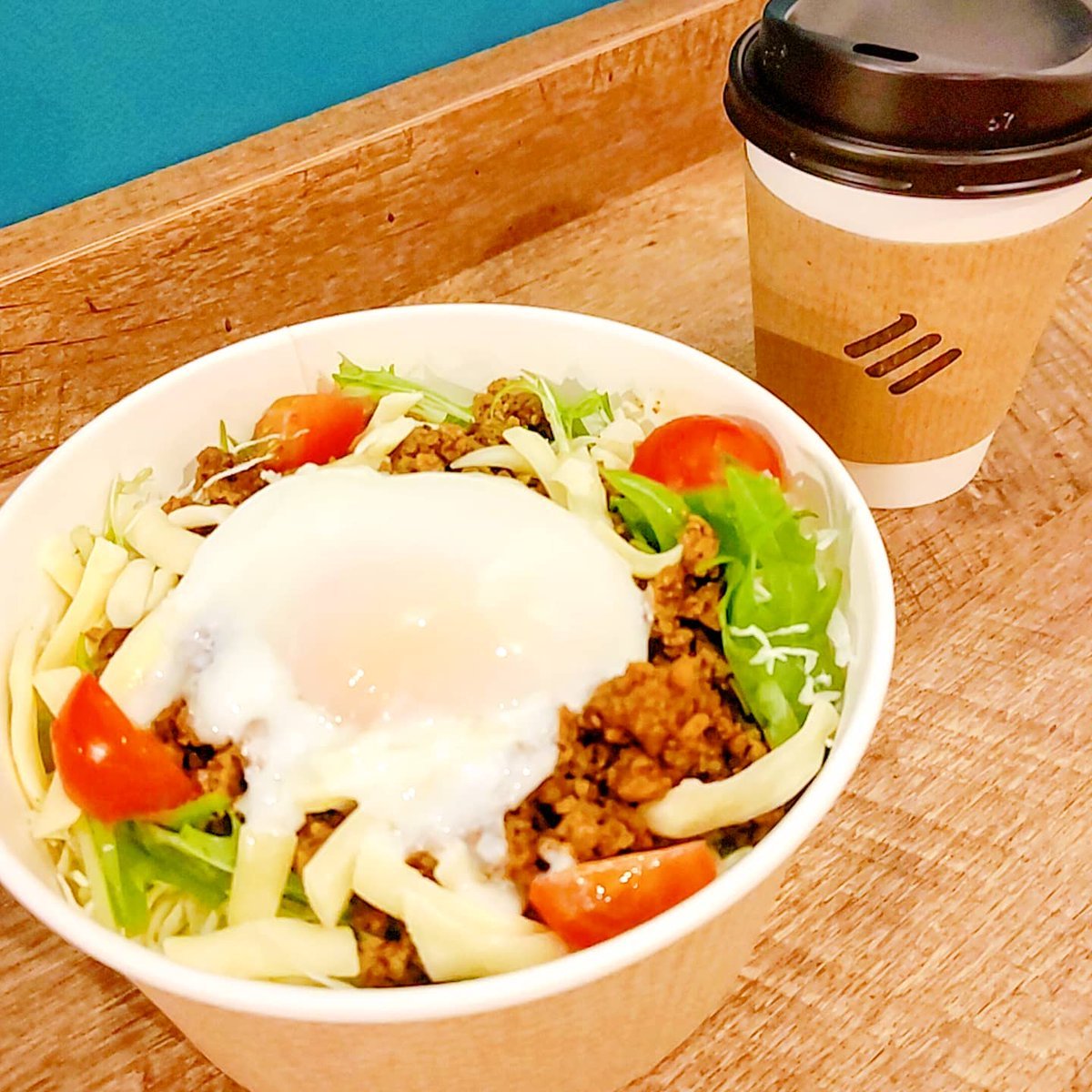 【TAKE OUTスタート】TAKE OUT限定『温玉のせタコライス』650円の販売をスタート🥚通常800円のところ、特別価格で販売いたし... [ミライスト【Twitter】]