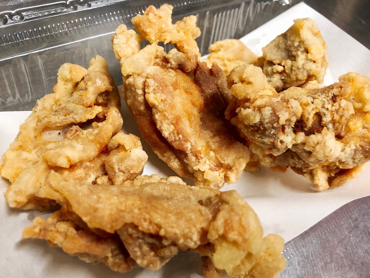 早朝ザンギ（味が染みてる）🐔✨#新さっぽろ #新札幌 #朝ザンギ https://t.co/c44tk3uRvN [カラオケピロス【Twitter】]