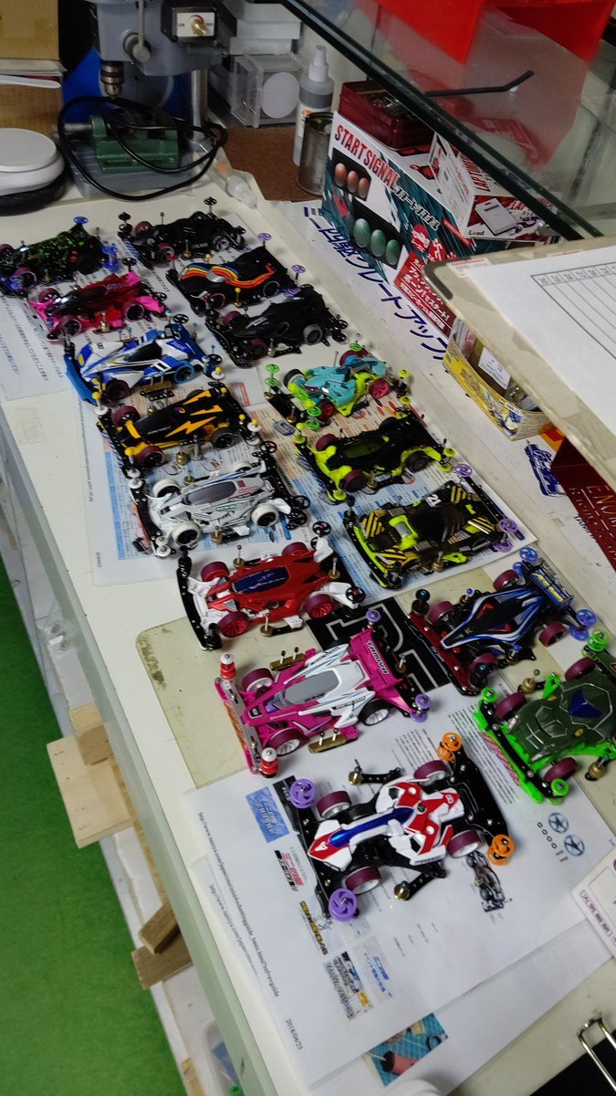 おもちゃの平野ミニ四駆大会、kPR部門始めまーす [おもちゃの平野【Twitter】]